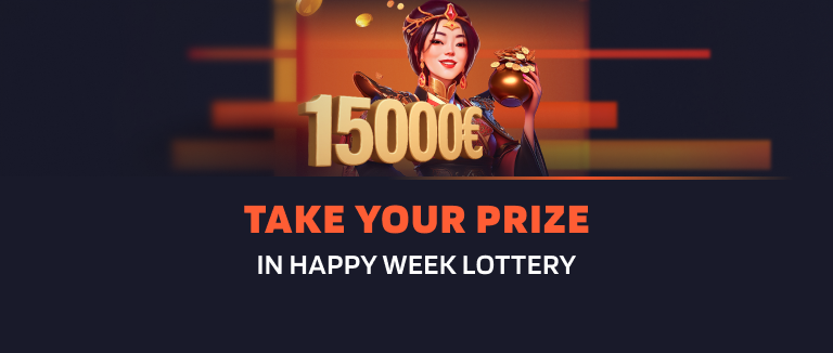 Prizes are waiting! In lottery Happy Week
