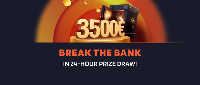 Get gifts every day in 24-hours prize draw don't miss your chance!