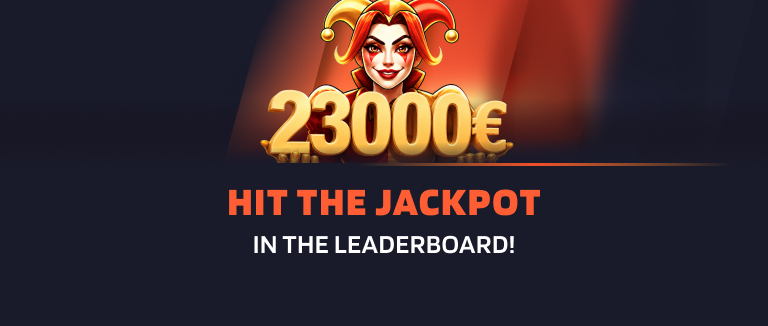 Have fun with the Leaderboard take your part from 1 300 EUR!